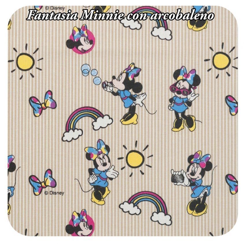 Fantasia Minnie con arcobaleno